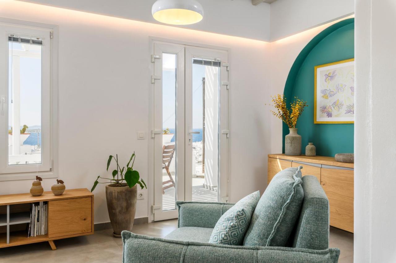 Blueisla Modern Town Mykonos Villa Mykonos Town Exterior foto